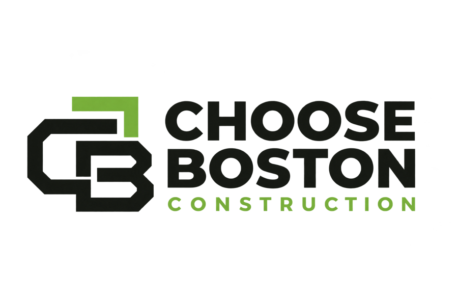 Choose Boston Construction — selected CB monogram logo